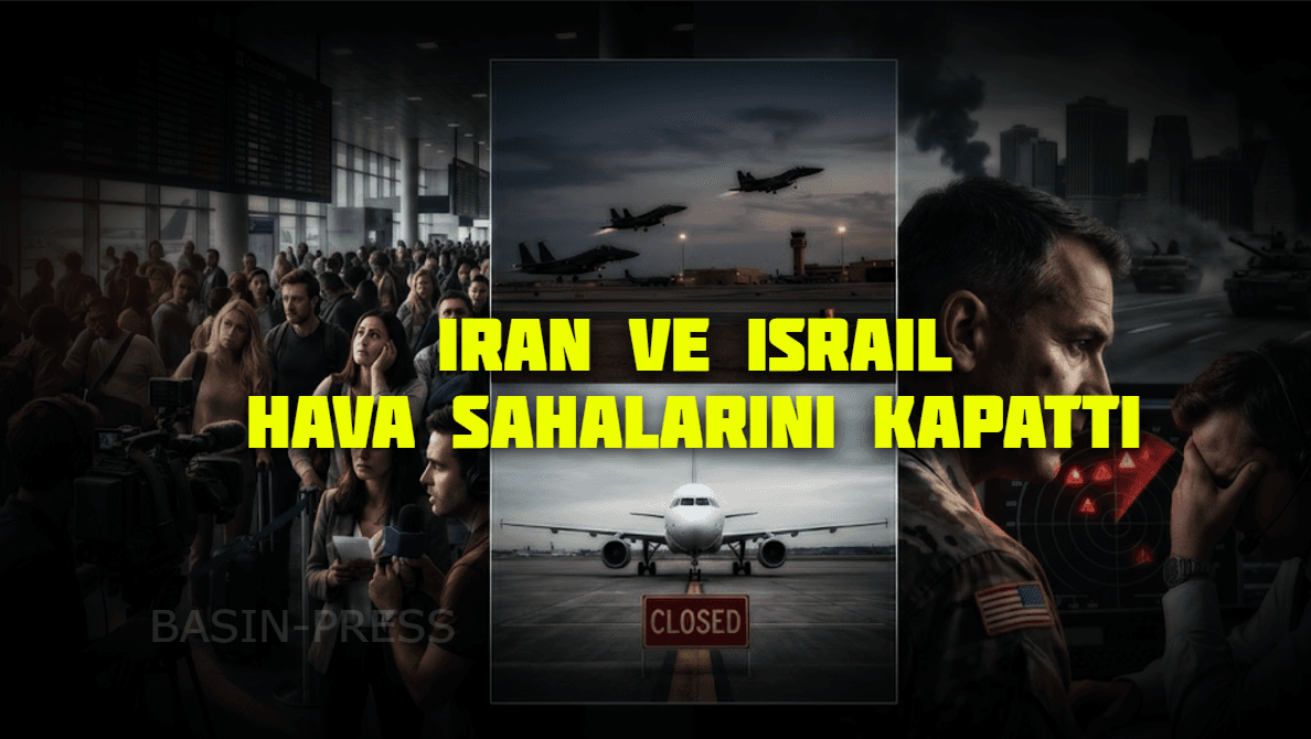 İran ve İsrail Hava Sahalarını Kapattı: Orta Doğu’da Gerilim Zirvede