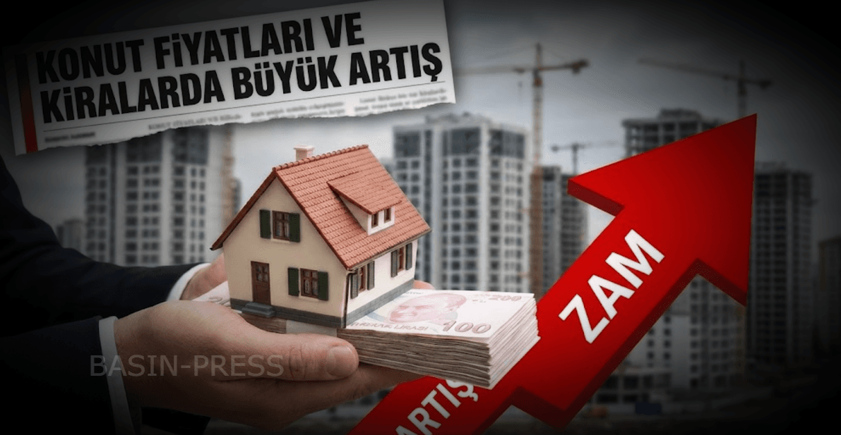 Türkiye’de Konut Fiyatları %29 Arttı