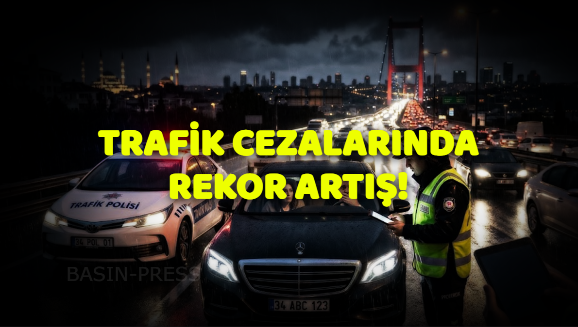 Trafik Cezalarında Rekor Artış: 2026’nın İlk Aylarında 1,05 Trilyon TL Şoku
