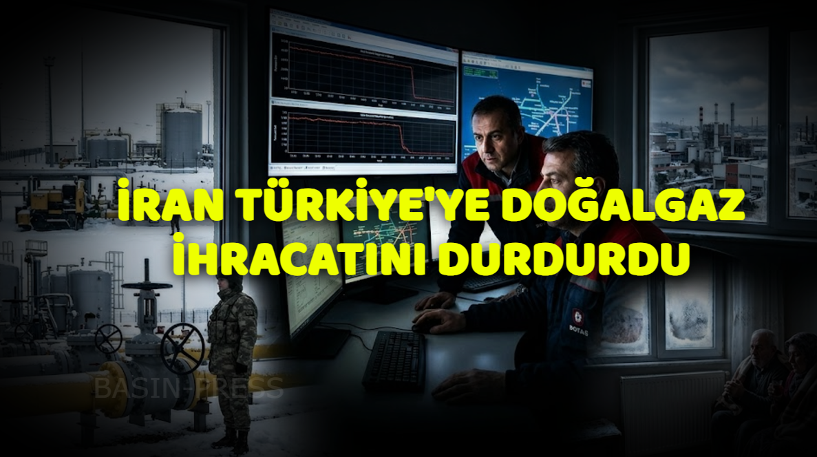 İran Türkiye’ye Doğal Gaz Akışını Kesti