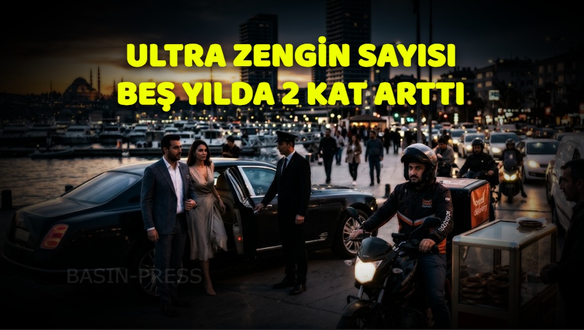 Türkiye’de Ultra Zengin Sayısı Son 5 Yılda 2 Kat Arttı