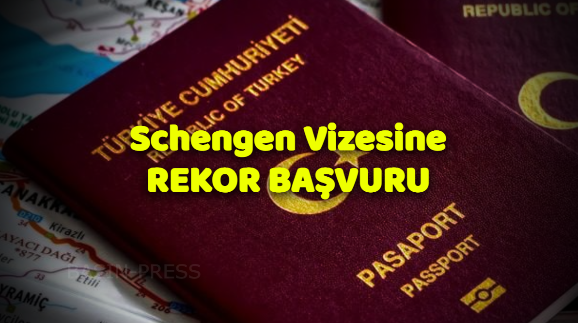 2025’te Türkiye’den Schengen Vizesine Rekor Başvuru