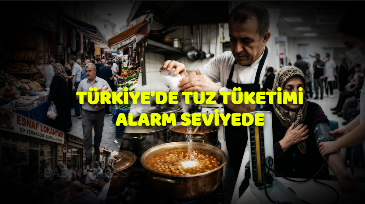 Türkiye’de Tuz Tüketimi Alarm Veriyor