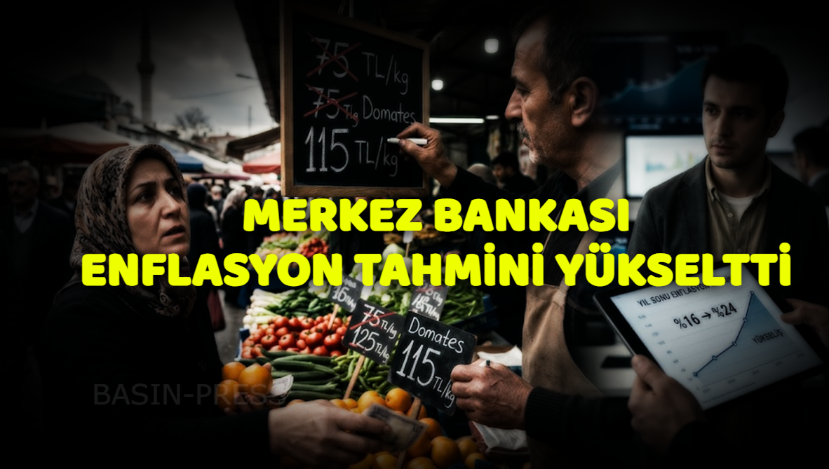 Yıl Sonu Enflasyon Tahmini %16’dan %24’e Yükseldi!